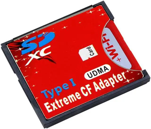 Alt view image 2 of 4 - Sonilco SD to CF Compact Flash Memory Card Reader Adapter Type I Converter