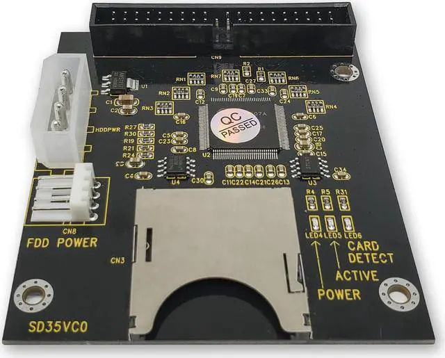 Alt view image 2 of 6 - Sonilco SD SDHC Memory Card to 3.5" 40 Pin IDE Hard Disk Drive Adapter Secure Digital Converter