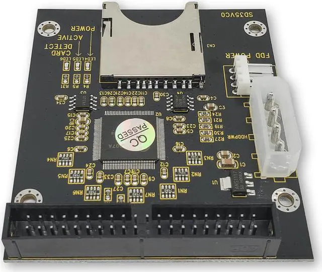 Alt view image 3 of 6 - Sonilco SD SDHC Memory Card to 3.5" 40 Pin IDE Hard Disk Drive Adapter Secure Digital Converter