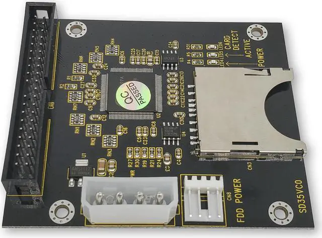 Alt view image 4 of 6 - Sonilco SD SDHC Memory Card to 3.5" 40 Pin IDE Hard Disk Drive Adapter Secure Digital Converter