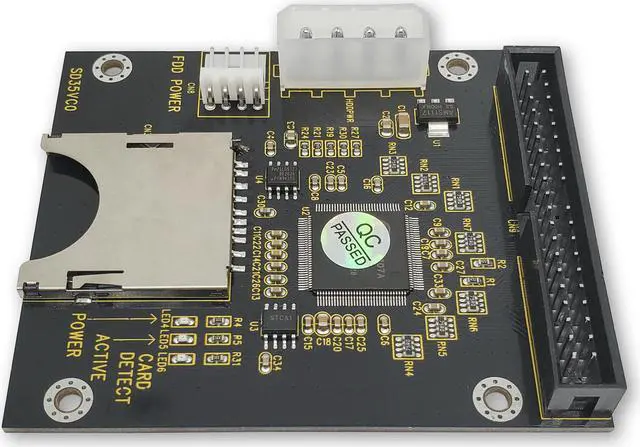 Alt view image 5 of 6 - Sonilco SD SDHC Memory Card to 3.5" 40 Pin IDE Hard Disk Drive Adapter Secure Digital Converter