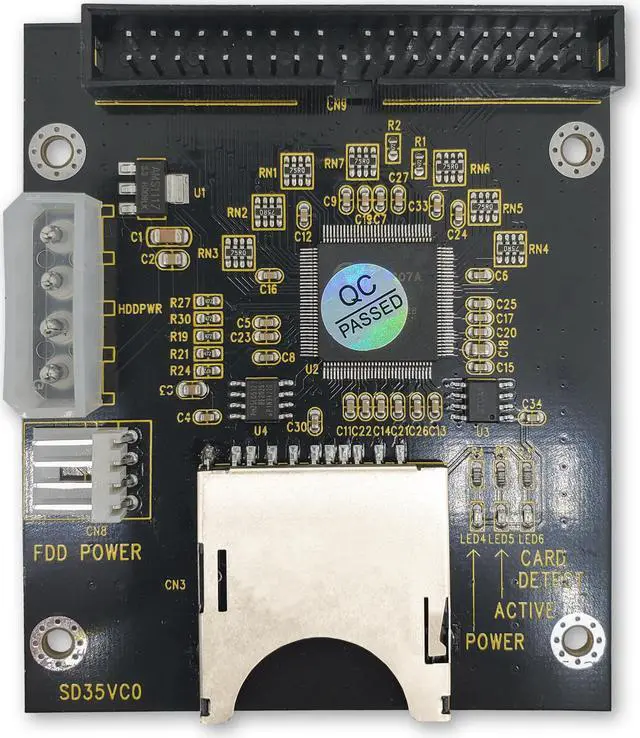 Alt view image 6 of 6 - Sonilco SD SDHC Memory Card to 3.5" 40 Pin IDE Hard Disk Drive Adapter Secure Digital Converter