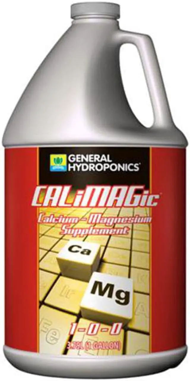 Main image of General Hydroponics CALiMAGic 1-0-0, Concentrated Blend Of Calcium & Magnesium, 1-Gallon
