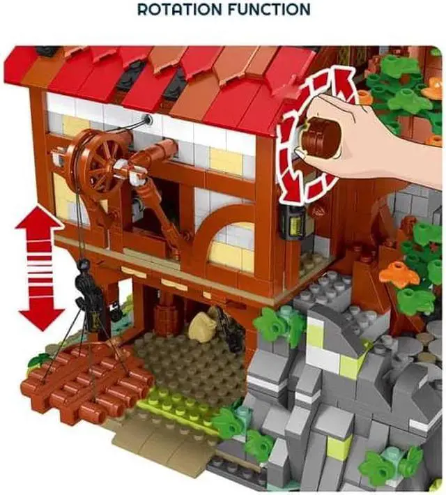 Alt view image 2 of 7 - Unique No-Name Building Blocks | Medieval Bakery