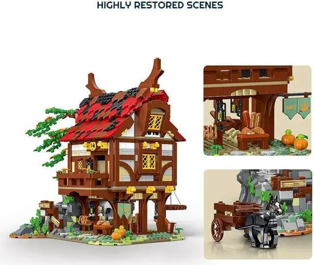 Alt view image 5 of 7 - Unique No-Name Building Blocks | Medieval Bakery