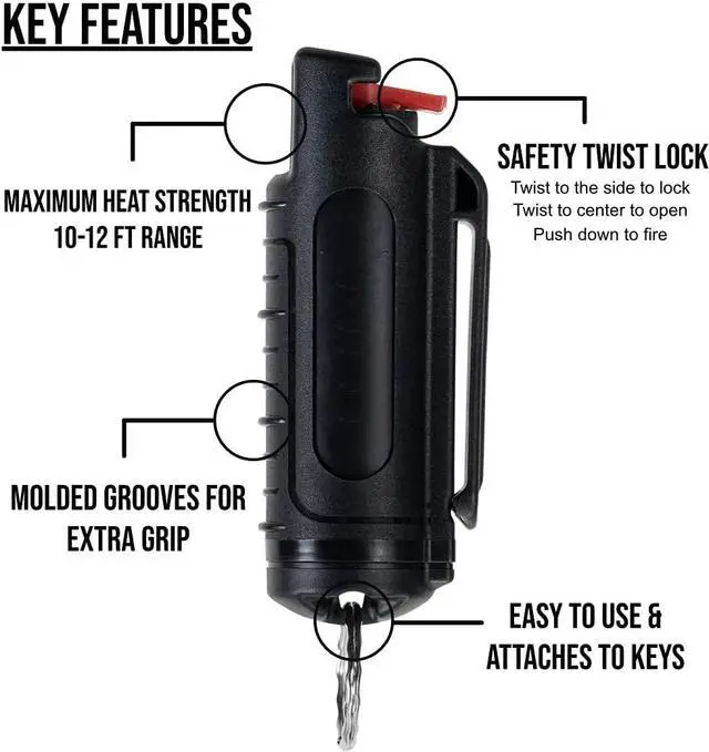 Alt view image 4 of 7 - Self Defense Keychain Set for Women with Protection Safety Alarm Key Chain,Whistle and Wirstlet Safety KeyChain Set