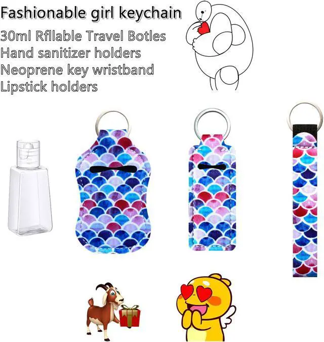 Alt view image 6 of 7 - Personal Alarm for Women, Self Defense Keychain , 140DB Emergency Self-Defense Security Alarm Keychain with LED Light for Women Kids and Elders Blue