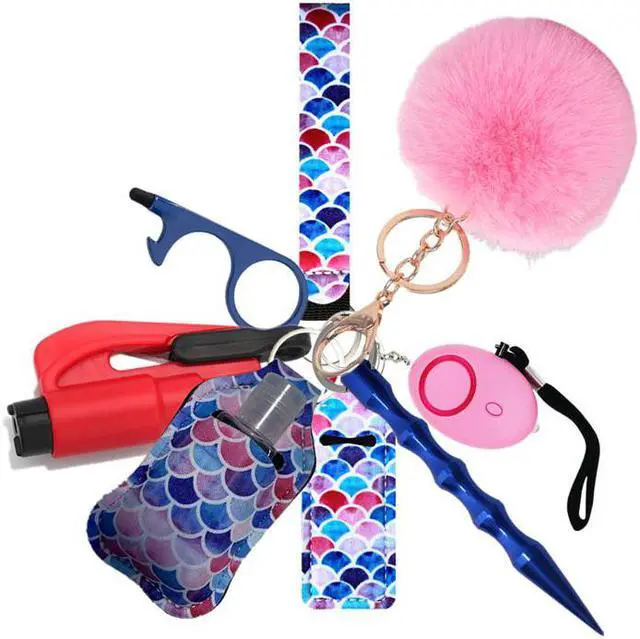 Main image of Personal Alarm for Women, Self Defense Keychain , 140DB Emergency Self-Defense Security Alarm Keychain with LED Light for Women Kids and Elders Blue