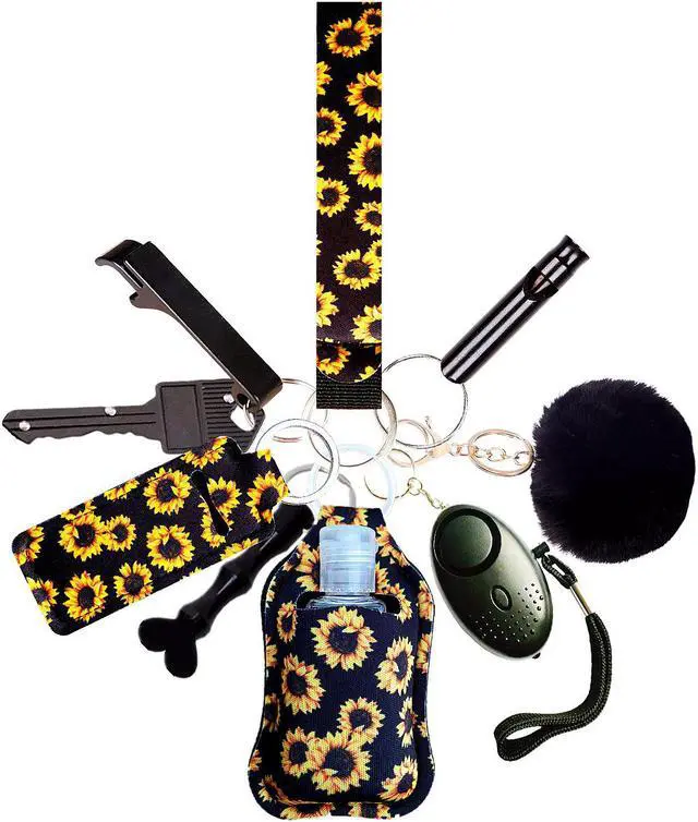 Main image of Personal Alarm for Women, Self Defense Keychain , 140DB Emergency Self-Defense Security Alarm Keychain with LED Light for Women Kids and Elders Brown