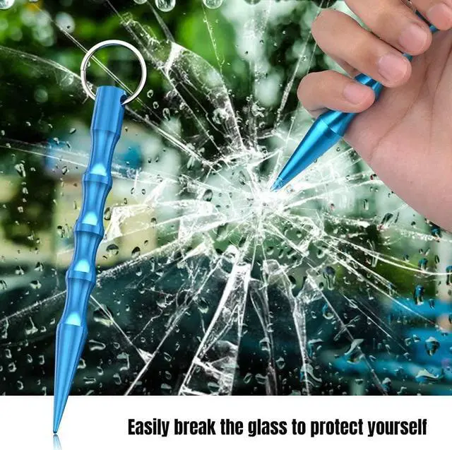 Alt view image 5 of 7 - Personal Alarm for Women, Self Defense Keychain , 140DB Emergency Self-Defense Security Alarm Keychain with LED Light for Women Kids and Elders Brown