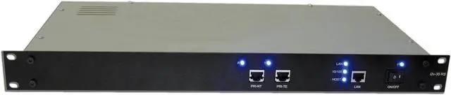 Alt view image 4 of 6 - Checktel VoIP - SIP Call Recorder, Line or Station Side, SIP Trunk or Cloud Telephony, 30 concurrent calls, 90 Stations. Metal 19 inch Gateway Housing, Front Color: Black