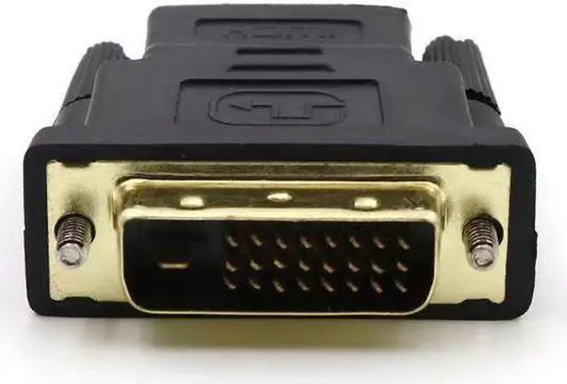 Main image of DVI to HDMI Adapter, DVI-D 24+1Male to HDMI Female High Speed Adapter for Ps3,Ps4