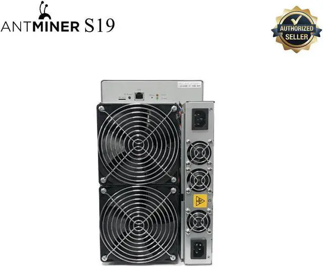 Alt view image 7 of 7 - Bitmain S19 95 TH/S Bitcoin Miner Antminer With Power Supply Bitmain Mining SHA-256 BTC Min Machine SHA256 Algorithm