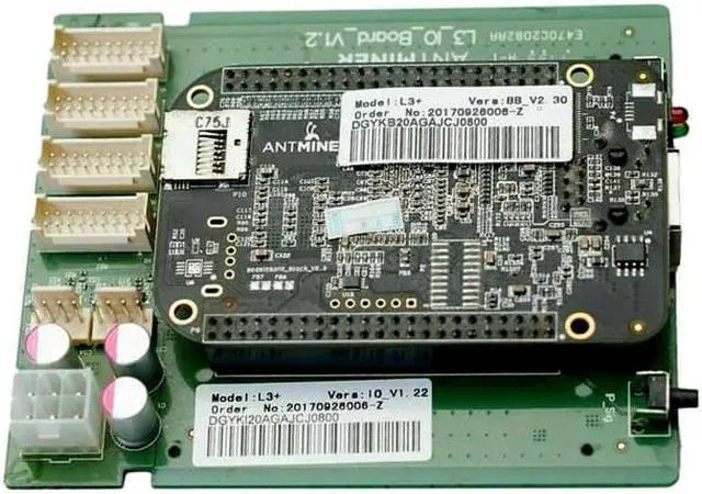 Alt view image 3 of 7 - For Antminer L3+ A3 D3 Control Board LTC Dogecoin Mining Replacement MainBoard