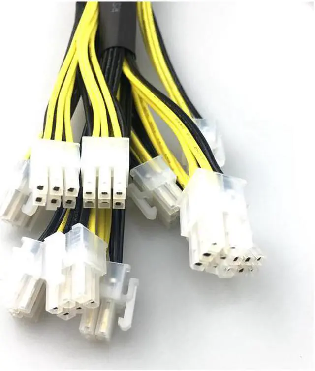 Alt view image 5 of 7 - Original APW7 1800W PSU Miner Power Supply 1U Miners Adpater Suit For GPU Antminer S9 S9k L3+ L3++ D3 T9+ E3 Z9 Z15E Mini DR3 Innosilicon A9 A10 Ebit E9 Avalon 841 851 With US Power Cord Cable