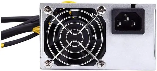 Alt view image 7 of 7 - Original APW7 1800W PSU Miner Power Supply 1U Miners Adpater Suit For GPU Antminer S9 S9k L3+ L3++ D3 T9+ E3 Z9 Z15E Mini DR3 Innosilicon A9 A10 Ebit E9 Avalon 841 851 With US Power Cord Cable