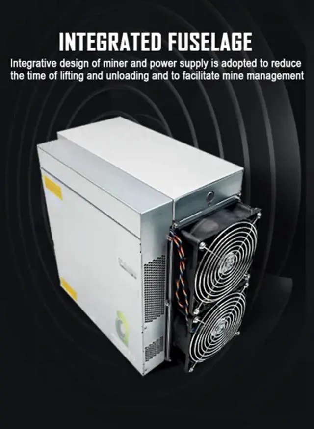Alt view image 6 of 6 - S19pro 110th/s Bitcoin Asic Miner Bitmain Antminer S19 Pro 3250w