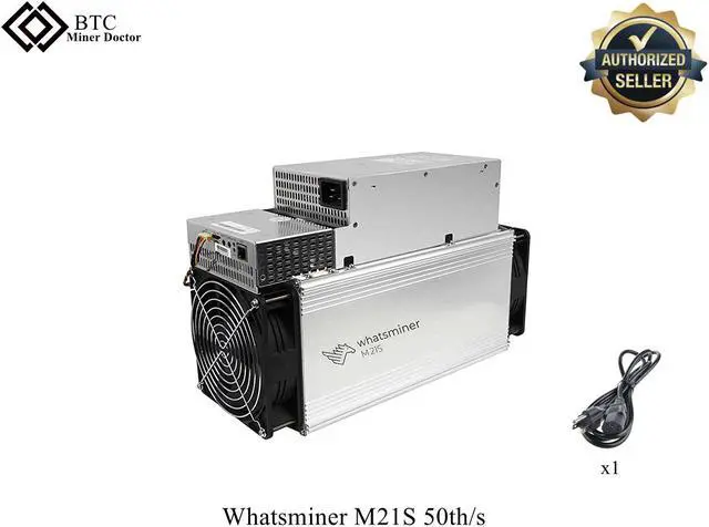 Main image of MicroBT Whatsminer M21S Mining SHA-256 With a Maximum hashrate of 50TH/s 3000W