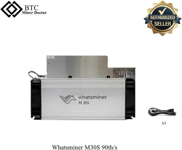Main image of Whatsminer M30s Miner 90T Bitcoin Algorithm Asic Miner 3420W Microbt