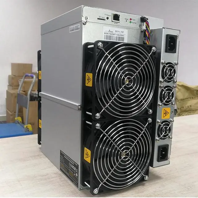 Alt view image 3 of 7 - Refit Heat Sinks S17+ 73T With Power Supply SHA-256 Algorithm BTC Antminer S17 Plus Upgraded