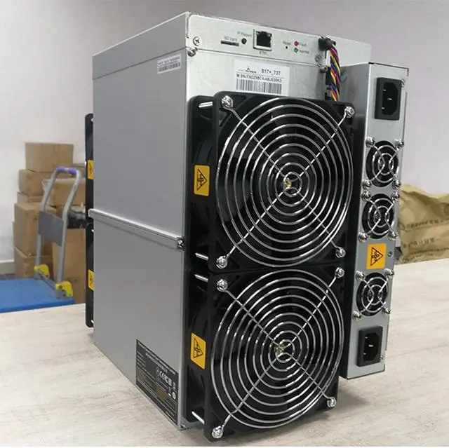 Alt view image 4 of 6 - Refit Heat Sinks S17+ 76T With Power Supply SHA-256 Algorithm BTC Antminer S17 Plus Upgraded