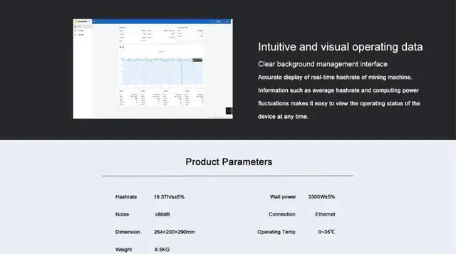 Alt view image 4 of 5 - CKB Master CK6 Miner With Nervos Network 19.3th/s 3300W PSU Included
