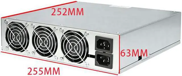Alt view image 7 of 7 - APW12 4000W Power Supply For Miner OverClocking Antminer S19,S19 Pro, L7 Bitmain PSU