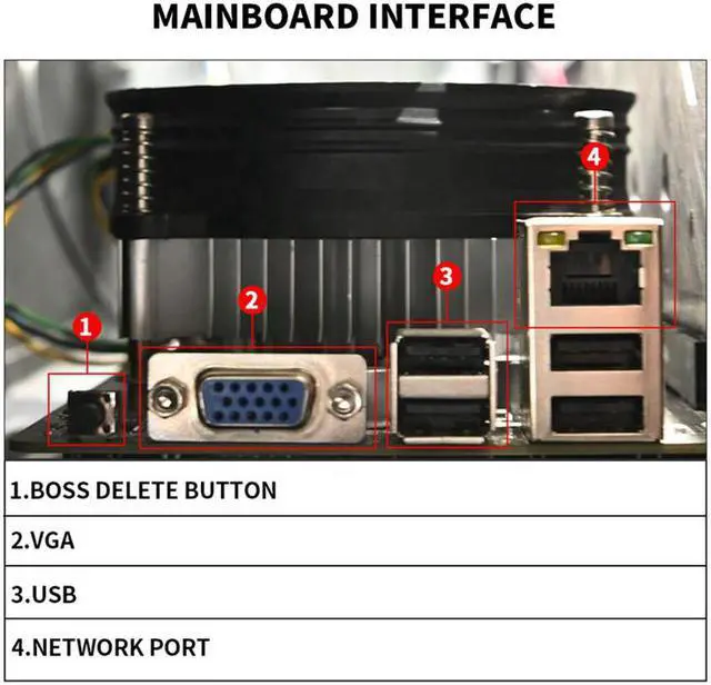Alt view image 3 of 6 - With RAM PSU SSD Frame gpu rig case server rack silent 8 gpu case with 8 quiet fans and display