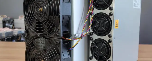 Alt view image 5 of 6 - New AntMiner S19j Pro 104T Asic Miner Sha256 Bitcoin BCH BTC miner bitmain s19jPro 104TH/s with power supply