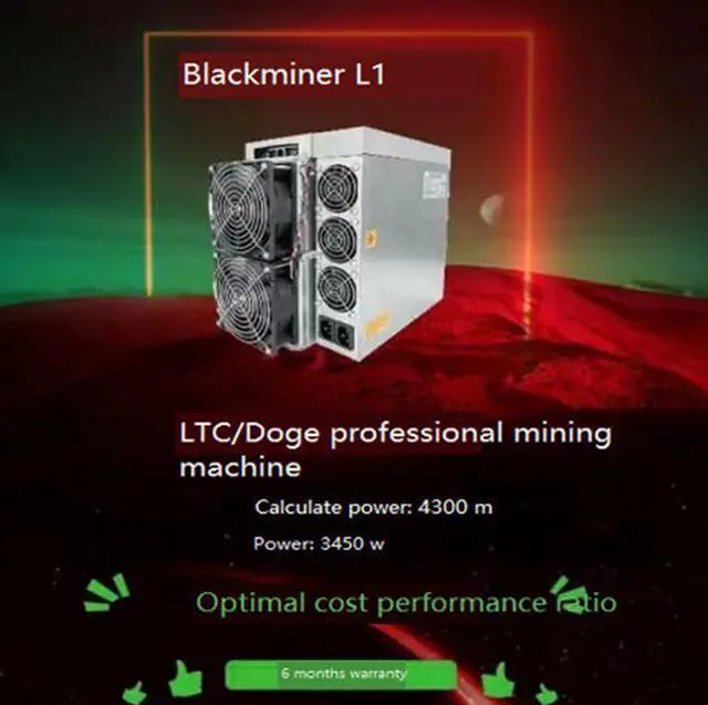 Alt view image 4 of 4 - Upgraded Blackminer L1 4900MH/s 3450W (DOGE/LTC) Much Cheaper than Antminer L7 with Power Supply Included