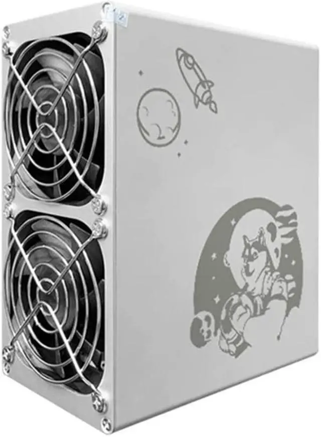 Alt view image 7 of 12 - Goldshell MINI-DOGE Miner 185MH/S 235W (500W PSU and US. Cord Included) DOGE & LTC Miner Low Noise Small Household Litecoin Mining Machine Better than BITMAIN ANTMINER L3 S9 S11 S17 S19 T17
