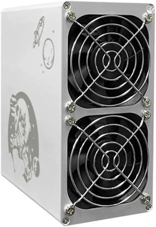 Alt view image 8 of 12 - Goldshell MINI-DOGE Miner 185MH/S 235W (500W PSU and US. Cord Included) DOGE & LTC Miner Low Noise Small Household Litecoin Mining Machine Better than BITMAIN ANTMINER L3 S9 S11 S17 S19 T17
