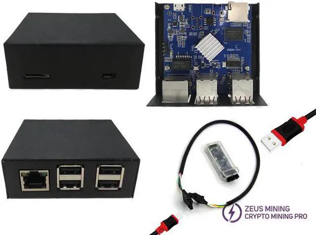Main image of Card-free Raspberry Pi-a full set of accessories for 5 machines