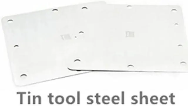 Main image of Tin tool steel sheet-10pcs