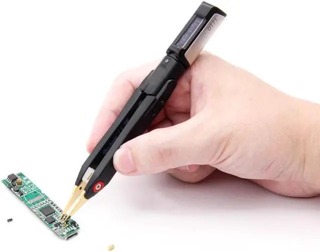 Alt view image 2 of 2 - DT71 Mini Digital Smart Tweezer LCR Bridge Tester