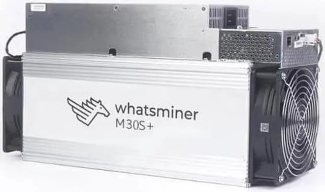 Alt view image 5 of 5 - Whatsminer M30S+ 98Th 3400W, BTC Bitcoin Miner Asic BTC Miner with PSU