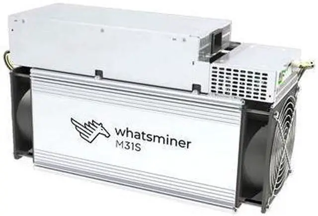 Alt view image 3 of 5 - WhatsMiner M31S+ Mining Machine Power Second-Hand, P21 AC200-200V~277V 3100W 78TH/s Power Output Mining Power Supply Bitcoin Miner Machine with Power Cord