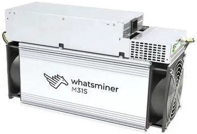 Alt view image 3 of 5 - WhatsMiner M31S+ Mining Machine Power Second-Hand, P21 AC200-200V~277V 3100W 74TH/s Power Output Mining Power Supply Bitcoin Miner Machine with Power Cord
