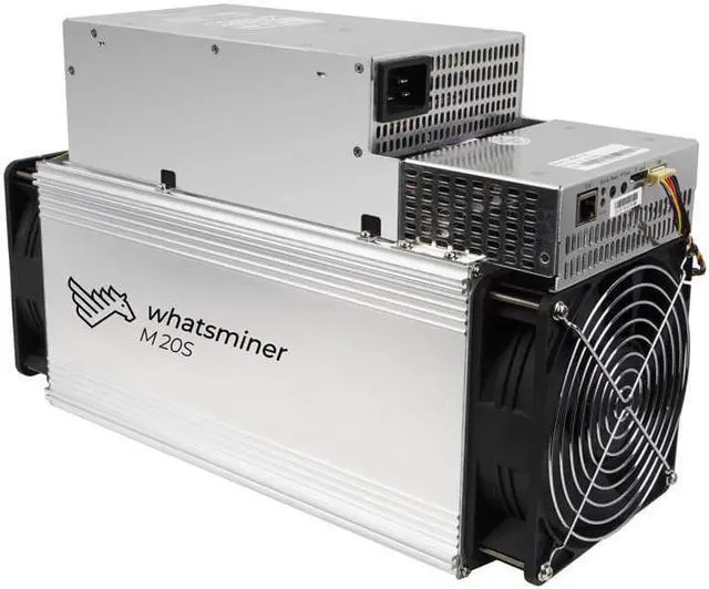 Main image of ASIC MINER BTC BCH Miner M20S 65T WhatsMiner M20S 65T Bitcoin Miner With PSU Better Than Antminer S9 S1 T9+ S15 S17 T17 S17e