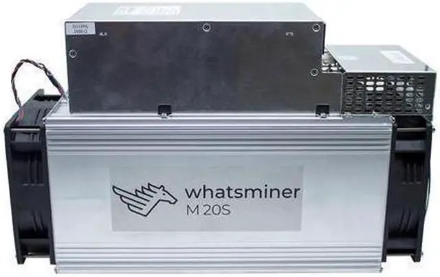 Alt view image 4 of 6 - Whatsminer M20S 65TH/S BTC Bitcoin Miner Machine 3360W Bitcoin Miner Include PSU Better Than Antminer S9 S17 T17e M3 M21S Innosilicon T2T T3 A1066