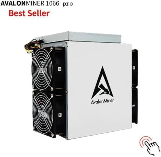 Main image of AvalonMiner 1066 pro 55Th/s SHA-256 3300W Bitcoin miner Machine with Power Supply Avalon ASIC miner 55T BTC BCH Mining Machine Better than Avalon 1066 A1047 A1026