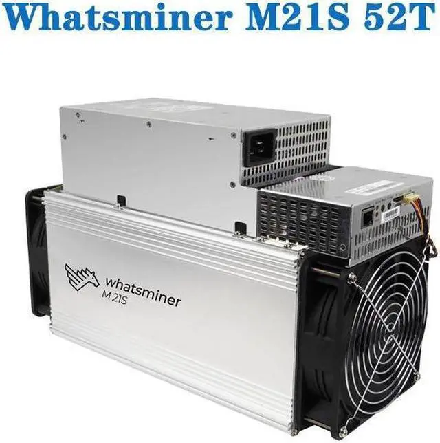 Alt view image 3 of 7 - ASIC MINER BTC BCH whatsminer M21s miner 52th (with Integrated Power Supply) 3120W blockchain Bitcoin mining machine Blockchain Miners Better Than Antminer S9 S1 T9+ S15 T17