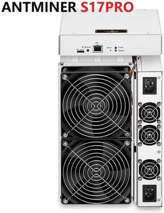 Main image of Hot Selling Bitmain Antminer S17 Pro 53T Bitcoin Mining Machine Bitmain S17 pro Miner Machine Asic Miner