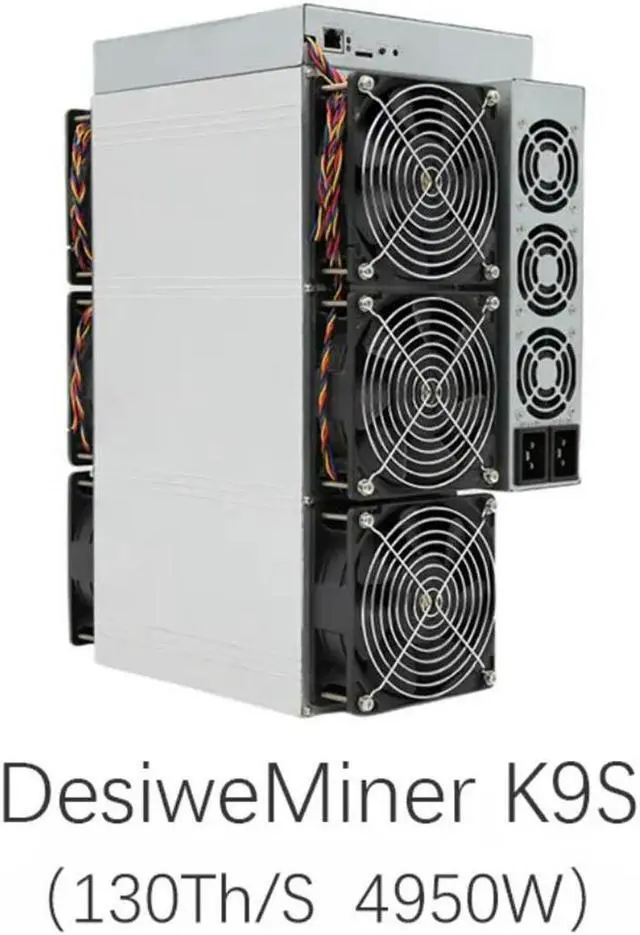 Main image of K9S 130T 4950W Bitcoin Miner SHA256 Powerful Mining Hardware from Desiwe