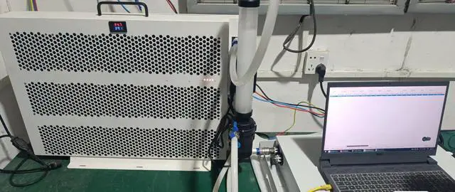 Alt view image 2 of 3 - 12KW Water Cooling Row Liquid Hydro System Kit with Temp Controller Comptabile for M53 Whatsminer or 2PC S19PRO Grey Color