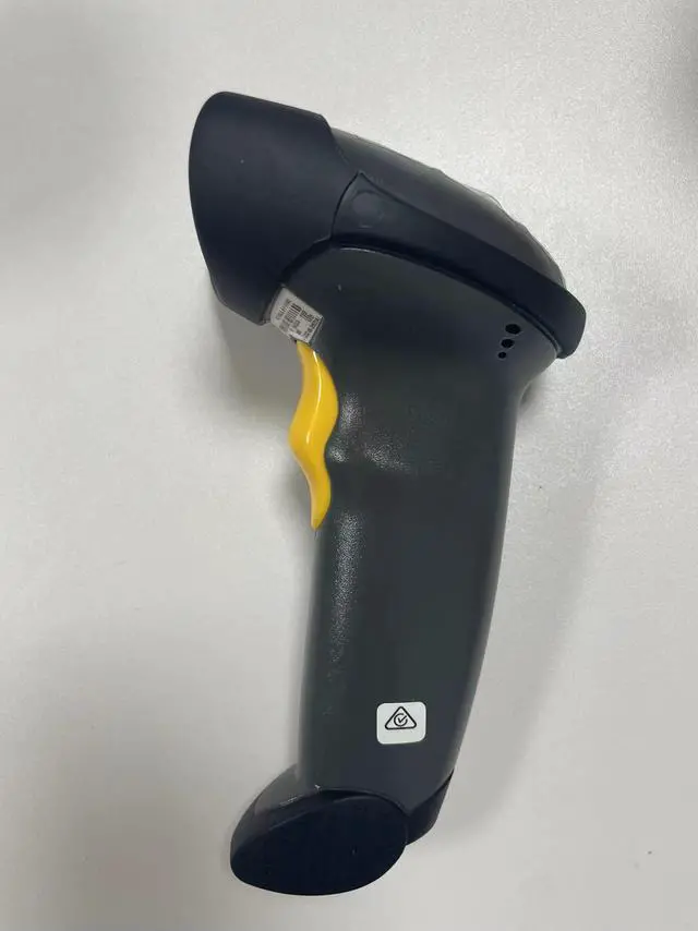 Alt view image 6 of 10 - Symbol Zebra LS2208 Series Corded Handheld Standard Range Laser Scanner Kit with Gooseneck Stand and Cable Twilight Black LS2208-SR20007R-NA