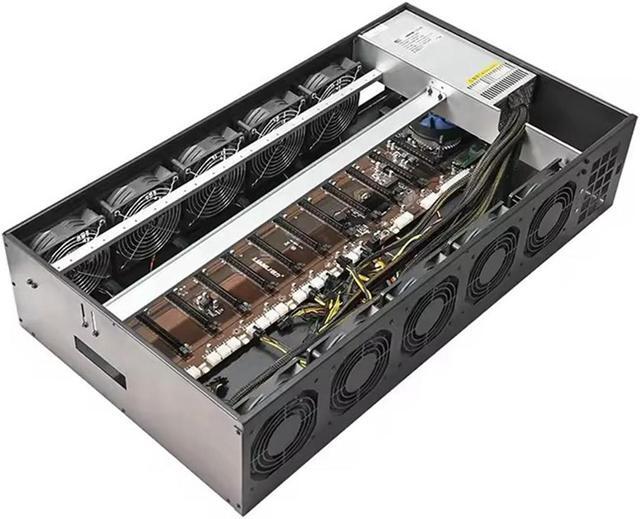 Main image of 12-card Desktop PC Computer rtx 3090 Graphic Cards 12 GPU case Frame server complete set (GPU Not Included)