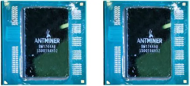 Alt view image 2 of 2 - 10pack Antminer BM1744AB ASIC chip for Z11 Z11j Z11e