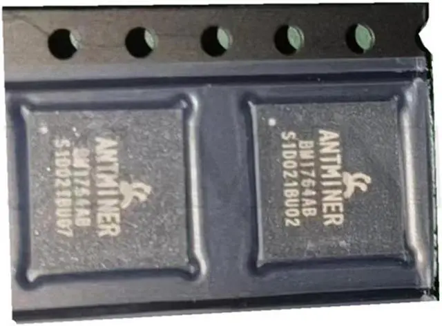 Alt view image 2 of 3 - 10pack Antminer BM1764AB ASIC chip for D7