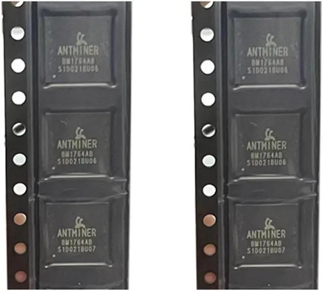 Alt view image 3 of 3 - 10pack Antminer BM1764AB ASIC chip for D7